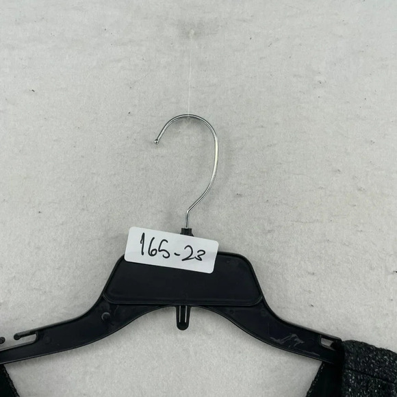 BCBGeneration Mini Dress Women's 8 Black Leopard Print Plunging V-Neck Metallic - Picture 11 of 11